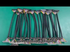 UL20706 IDC Yuvarlak Kablo 34pin 40pin Pitch 2.54mm IDC Elektronik Bağlantısı