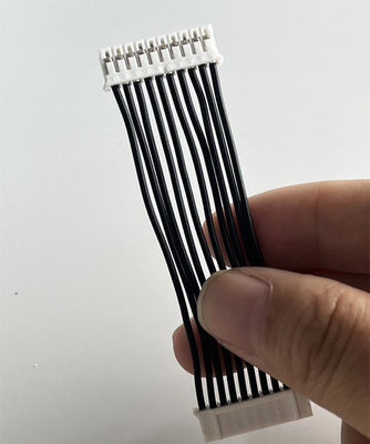 Siyah Kablo Bağlantı Montajı JST PH 2.0 10 Pin Erkek Kadın Fiş Bağlantısı