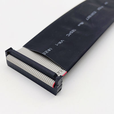 2.54mm Elektrikli IDC Düz Kurdele Kablosu 20 Pin AWM 2651 VW-1 105C 300V 28awg