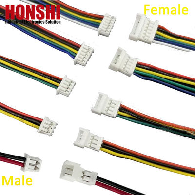 Terminal Kablo Harness Montajı Erkek ve Dişi Elektronik Kablo 1.25mm Pitch