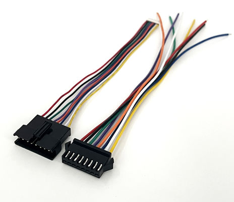 UL1007 Kablo Bağlantısı 2 Pin 6 Pin 8 Pin Özel Elektrik Kabloları