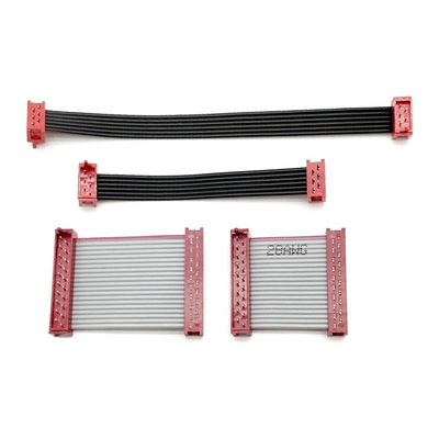 Otomobil Flat 1.27mm Pitch Ribbon Kablosu IDC Bağlantısı JST Tel Bağlantısına