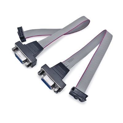 Otomobil Flat 1.27mm Pitch Ribbon Kablosu IDC Bağlantısı JST Tel Bağlantısına
