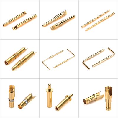 Küçük Metal CNC Dönüştürülmüş Parçalar Bakır CNC Dönüştürülmüş Parçalar Performans İçin