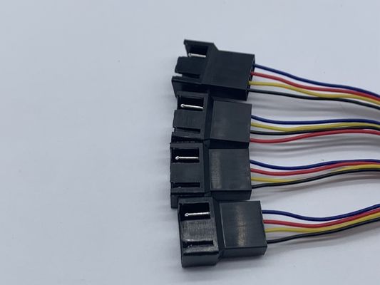 Özel JST SM2.5 4 Pin To JST SH1.0 4 Pin Kaynak Harness With Tin Plated Conductor
