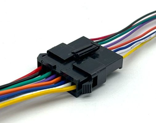 Özelleştirilebilir JST SM2.5 8 Pin Bağlantısı Elektrikli Tel Harness Montaj ul1007 24awg