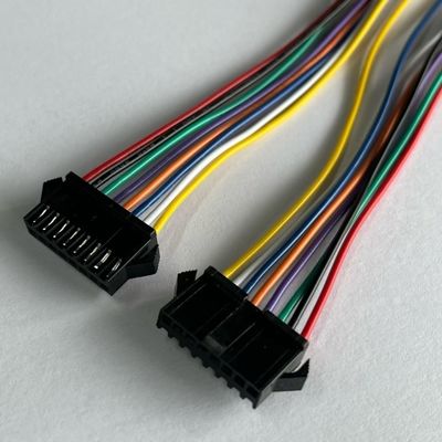 Özelleştirilebilir JST SM2.5 8 Pin Bağlantısı Elektrikli Tel Harness Montaj ul1007 24awg