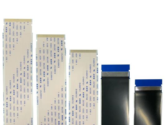 Altın Kaplama Bakır Flat Flex Lvds Kablolu Hava Yastığı Vw 41pin Özel 20cm FFC Kablolar