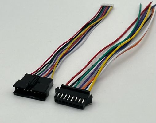 Özelleştirilebilir JST SM2.5 8 Pin Bağlantısı Elektrikli Tel Harness Montaj ul1007 24awg