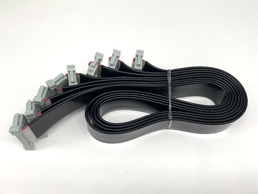 10 - 64 Pin Düz Kablo 1.27x2.54mm Pitch IDC Bağlantısı Düz Kurdele Kablo Montajı