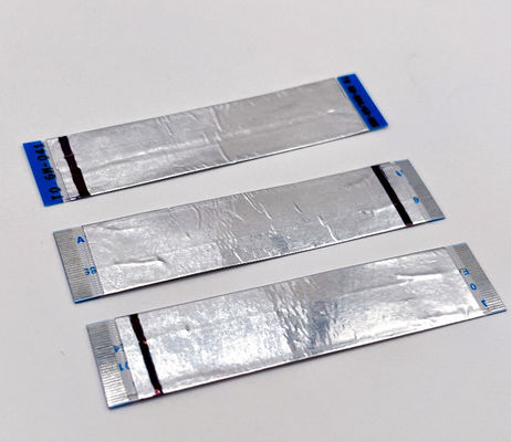 Elektronik Düz Esnek Kablo 8 Pin Altın Kaplama 1.25mm 10cm Ffc Kablo UL20624 80C 60V