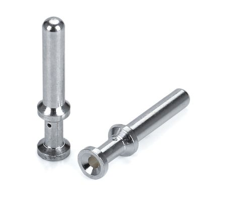 Metal kum püskürtme CNC işleme parçaları Alüminyum Bakır Paslanmaz Çelik Pin