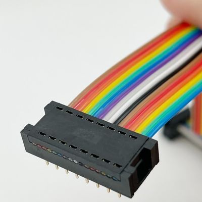 DIP 2.54x7.62mm Düz Kablo Elektrik Kablosu Takıma Bağlayıcı Düz Kablo Bağlantısı
