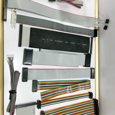 DIP 2.54x7.62mm Düz Kablo Elektrik Kablosu Takıma Bağlayıcı Düz Kablo Bağlantısı