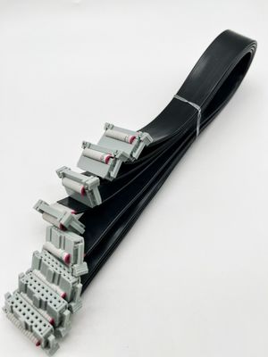 16 Pin IDC Flat PVC Ribbon Kablo 2.54mm Pitch Connector Özel Uzunluk
