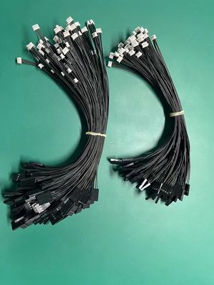 Özel Uzunluklu Elektrikli Tel Bağlantısı Dupont 4 Pin To JST SH 1.0 4 Pin Bağlantısı