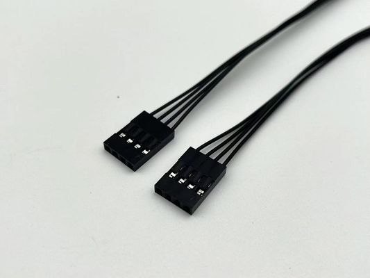 Özel Uzunluklu Elektrikli Tel Bağlantısı Dupont 4 Pin To JST SH 1.0 4 Pin Bağlantısı