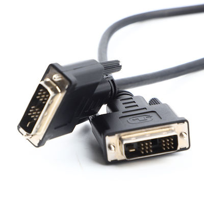 DVI 18 1 Erkeğe Erkeğe HD Kalıp Kablo Montajı OD6.0 HDTV için UL20276 30Awg