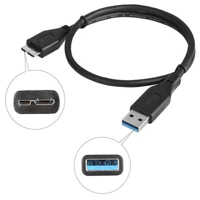 Hızlı şarj Veri aktarımı USB kablosu 28AWG Veri kablosu Özel uzunluk