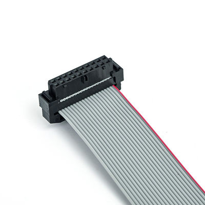 2.0mm Flat Ribbon Kablo Montajı IDC TO IDC UL2651 28awg ile 20Pin Soket