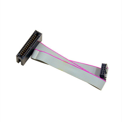 2.54mm IDC Socket To Male Connector 2nd row 14Contacts Flat Ribbon Kablo Montajı
