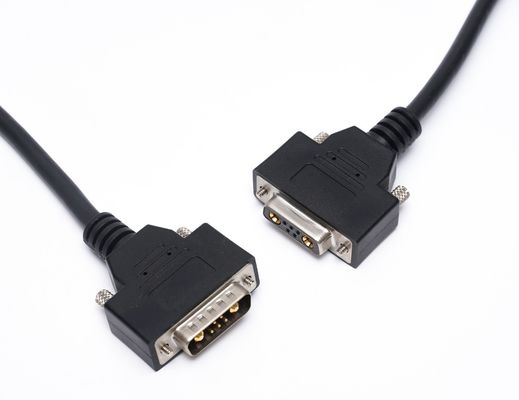 D Alt kalıplı kablo montajı Elektronik DB9 DB25 DB15 Kablo Erkeğe Erkeğe Kadın