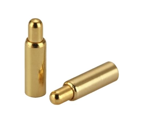 Tuz Sis 72H Bakır Pogo Pin Altın Kaplama ODM için 6.0mm Yüksek Akım DIN Standartı