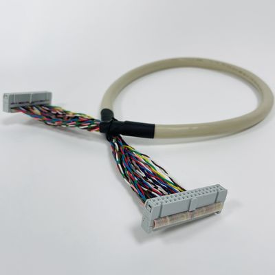 UL20706 IDC Yuvarlak Kablo 34pin 40pin Pitch 2.54mm IDC Elektronik Bağlantısı