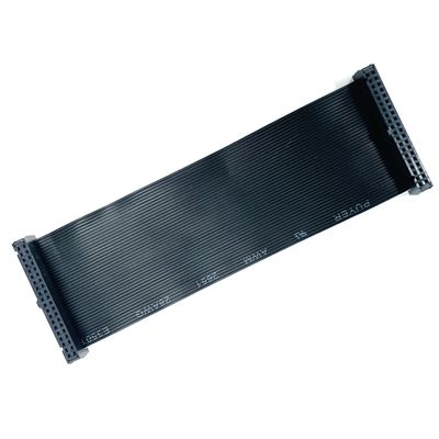 Özel 2.54mm Siyah Düz Kablo 6 Pin - 64 Pin IDC Düz Kurdele Kablo Montajı
