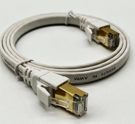 1M 5M 10M 20M 50M Ağ Kalıplı Kablo Montajı RJ45 CAT6 CAT7 CAT8 UTP Bilgisayar