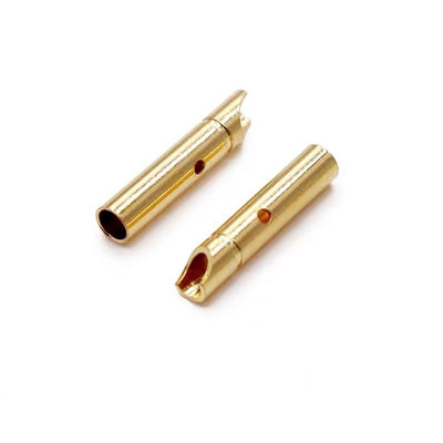 Banana Plug Precision İşlenmiş Multilam Pin Contact 4mm Solder Cup Termination