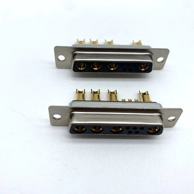 Otomobil D SUB Güç Bağlantısı 9W4 Kadın Kaynak için Bakır C3604