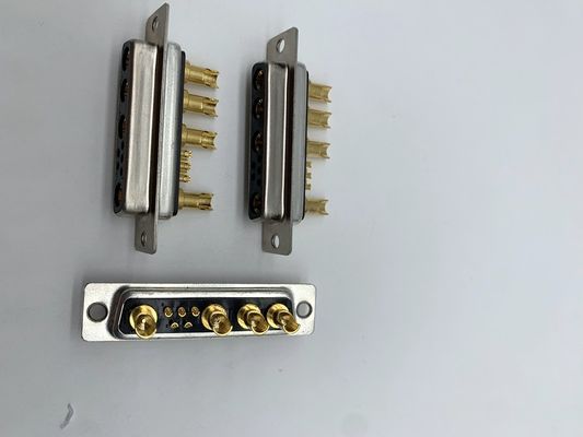 Otomobil D SUB Güç Bağlantısı 9W4 Kadın Kaynak için Bakır C3604