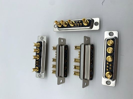 Otomobil D SUB Güç Bağlantısı 9W4 Kadın Kaynak için Bakır C3604