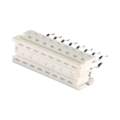 6 ila 24 Pin Ribbon Kablo 2.54mm UL2651 Beyaz IDC Ribbon Kablo Bağlantıları