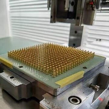 Çalışma yüksekliği 4.9mm Dip Tipi Pogo Pin ile Yay Gücü Pogo Pin Bağlantısı