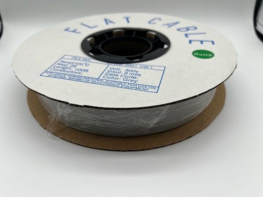 4 Pin - 64 Pin Özel Düz Kablo Gri Pitch 1.27mm Şerit Kablo 76.5 M/Roll