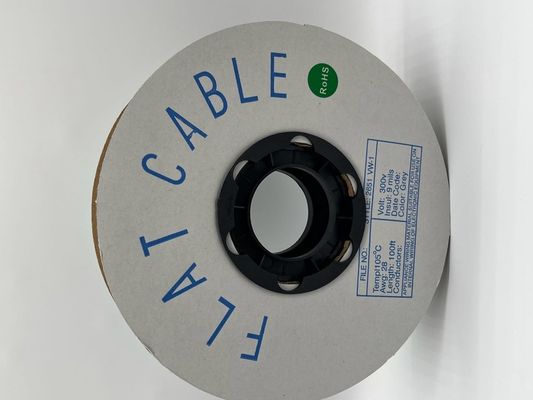 4 Pin - 64 Pin Özel Düz Kablo Gri Pitch 1.27mm Şerit Kablo 76.5 M/Roll