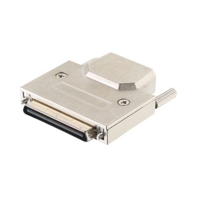 Çinko Alaşım Kabuk Malzemesi 68 Pin SCSI Bağlantı Kaynak Türü VHDCI HPCN Erkek