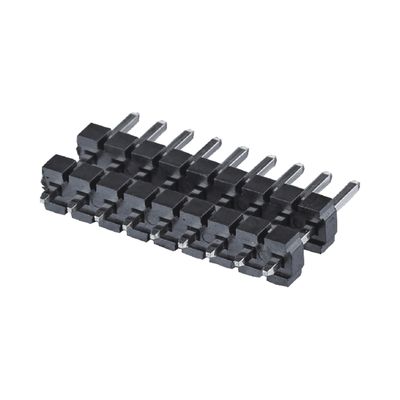 5.08mm Pitch Tek Satır Başlık Bağlayıcısı Düz Dip Tipi 2 - 20 Pin H2.5mm