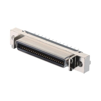 Çinko Alaşım Kabuk Malzemesi 68 Pin SCSI Bağlantı Kaynak Türü VHDCI HPCN Erkek