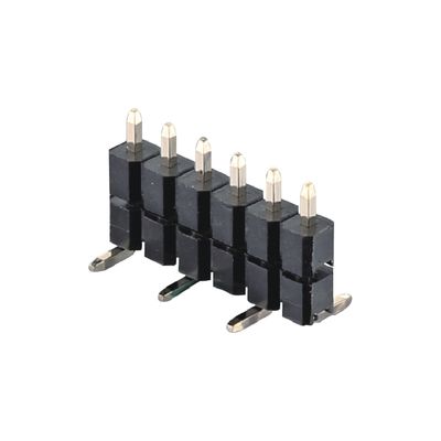 5.08mm Pitch Tek Satır Başlık Bağlayıcısı Düz Dip Tipi 2 - 20 Pin H2.5mm