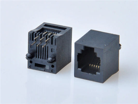 8p8c RJ45 Jack Connector PCB Mount For Network Socket Internet Modüler Bakır Alaşımı