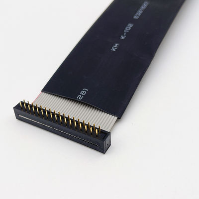 IDC Ribbon Düz Kablo Montajı UL2651 28AWG Tünelmiş Bakır Tel İletici ile