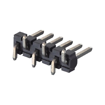 3.96mm Altınla kaplanmış PCB Pin Header Bağlantısı Tek Satır SMT Tip 2 - 20 Pin H3.2mm