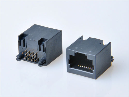 8p8c RJ45 Jack Connector PCB Mount For Network Socket Internet Modüler Bakır Alaşımı