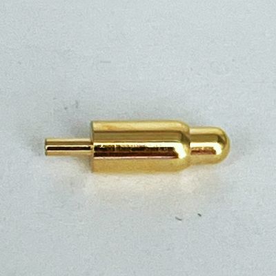 Dia 2.8mm Erkek Pogo Pin Bağlantısı Uzunluğu 10.2mm Dip Tipi Baharlı Yüklü Pogo Pinleri