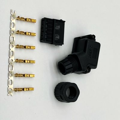 Orijinal SM-MX9 Kendini Kilitleyen Bağlantı Servo Motor Güç Plugü SM-J27S Kodlu Bağlantısı ile