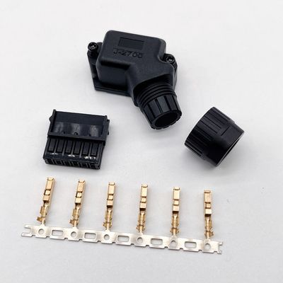 Altın kaplama Servo Motor güç fiş 4 Pin 5 Pin Fosforlu Bronz temas malzemesi
