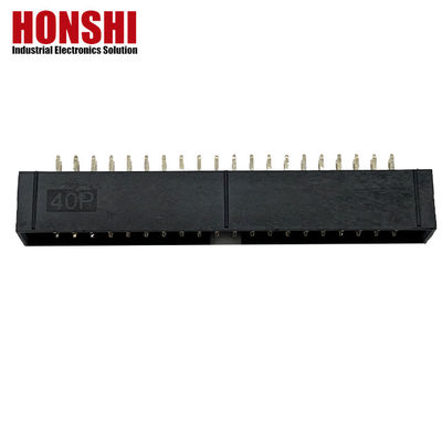 2.54mm Kutu Başlığı Bağlantısı H8.8 40P Altın Kaplama Elektrik Çift Satır Bağlantısı